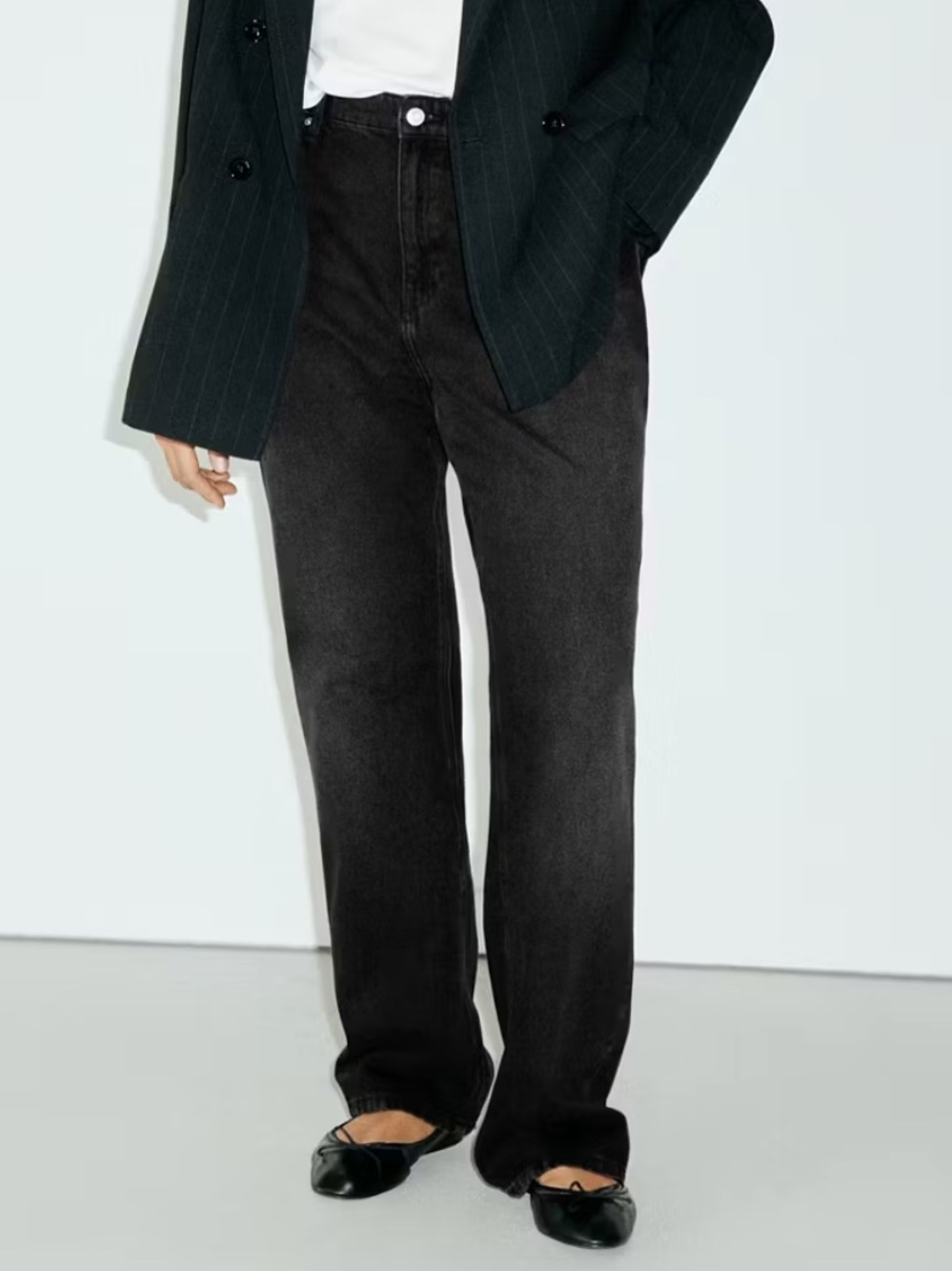 MANGO Matilda Jean - Black